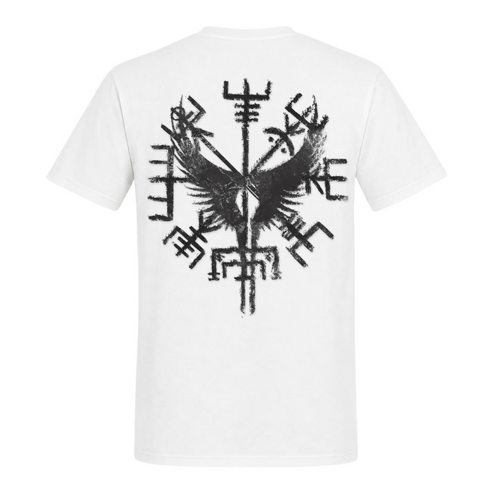 Walküre Vegvisir - Unisex T-Shirt - weiß