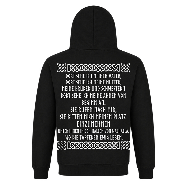 Wikingergebet - Premium Hoodie Unisex - Black