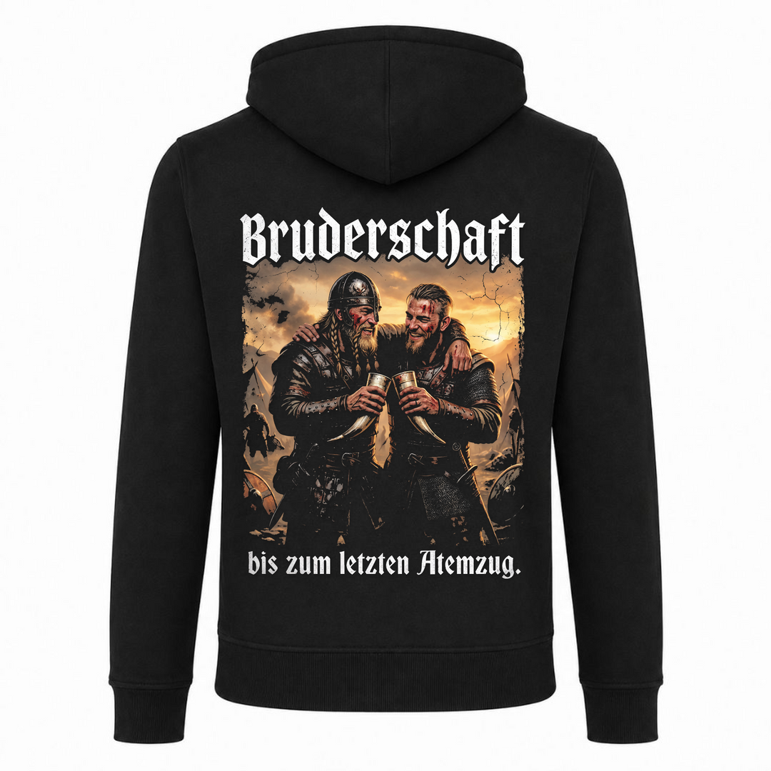 Bruderschaft - Premium Hoodie Unisex Heavy Zip Hoody - schwarz