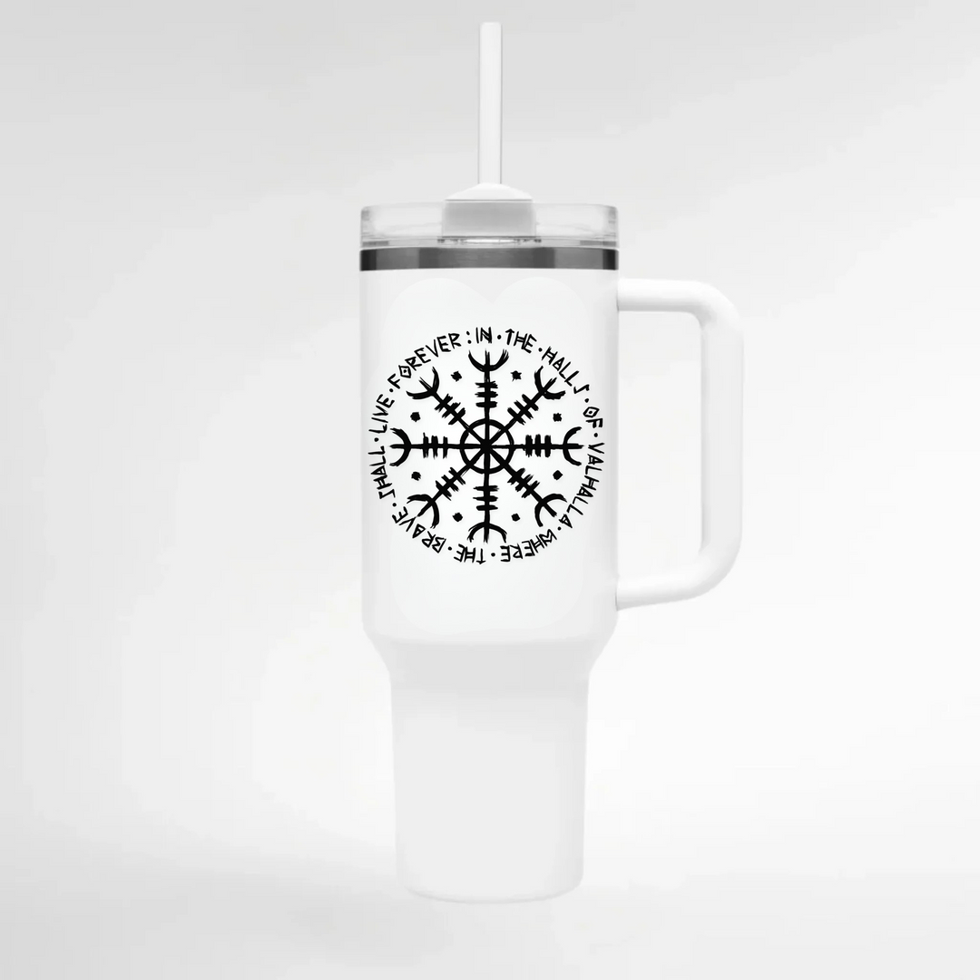 Vegvisir - Keramiktasse THERMO CUP - WEIß - Weiß