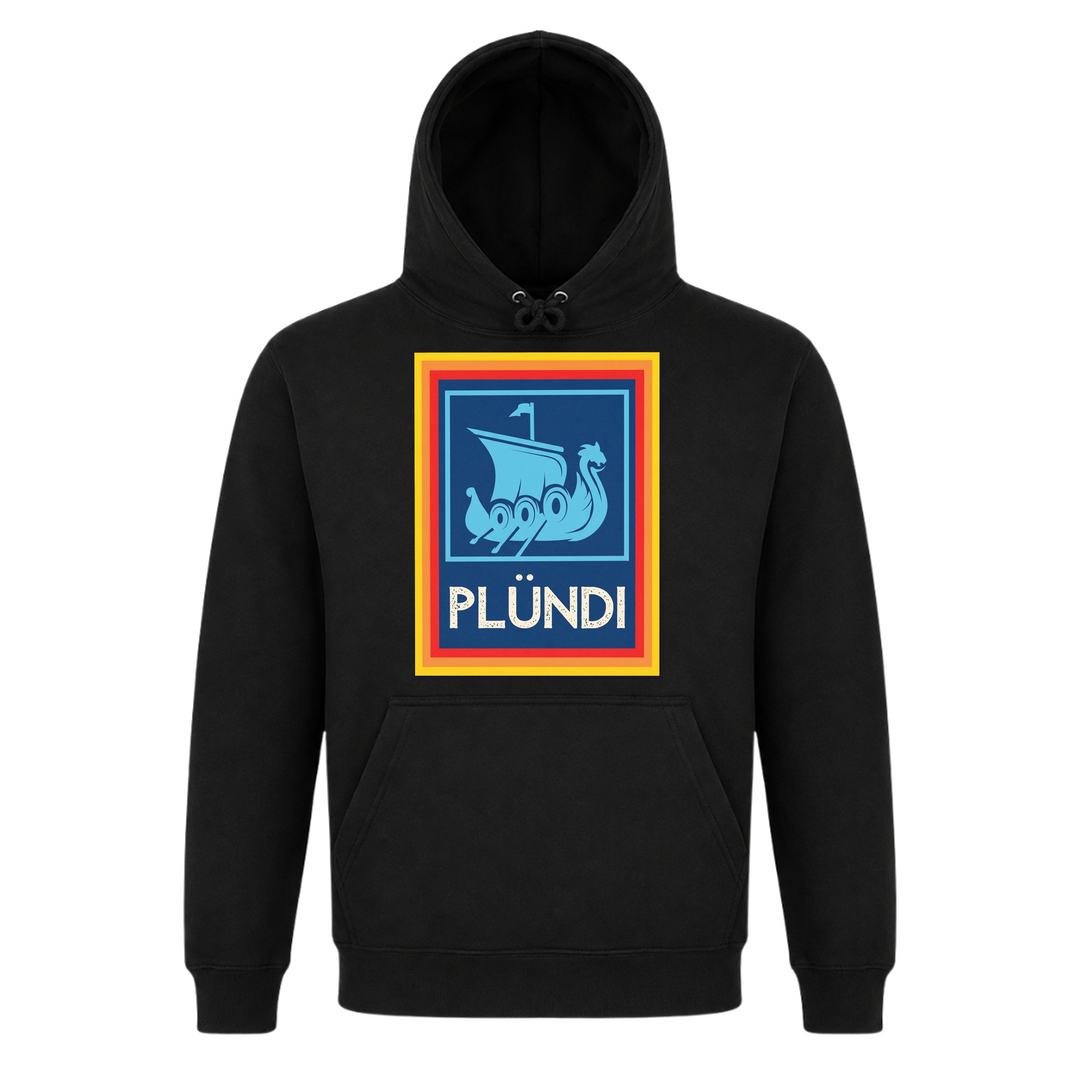 Plündi - Premium Hoodie Unisex - Black