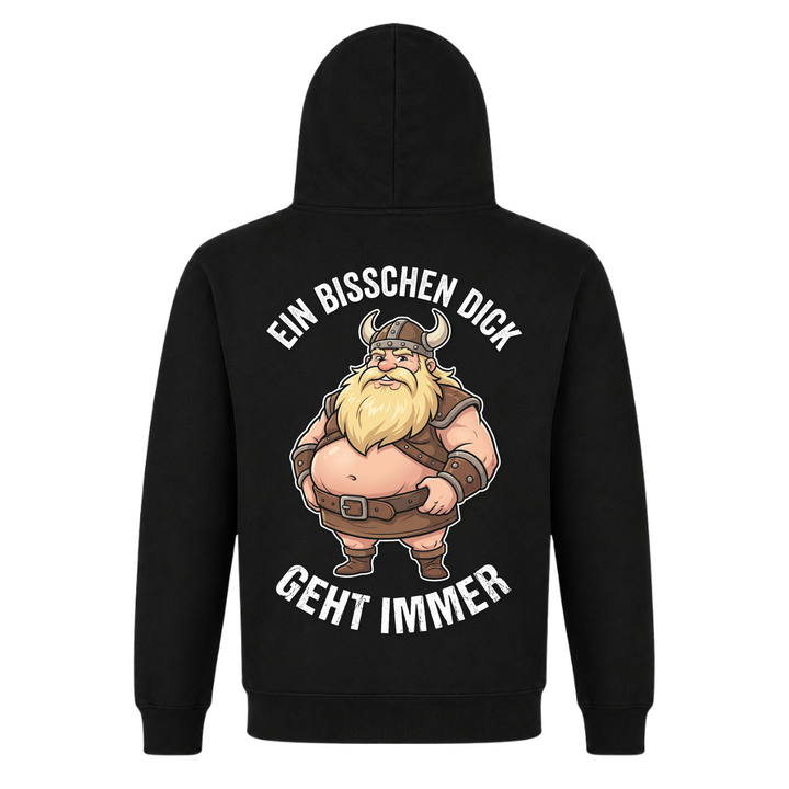 Ein bisschen dick - Premium Hoodie Unisex - Black