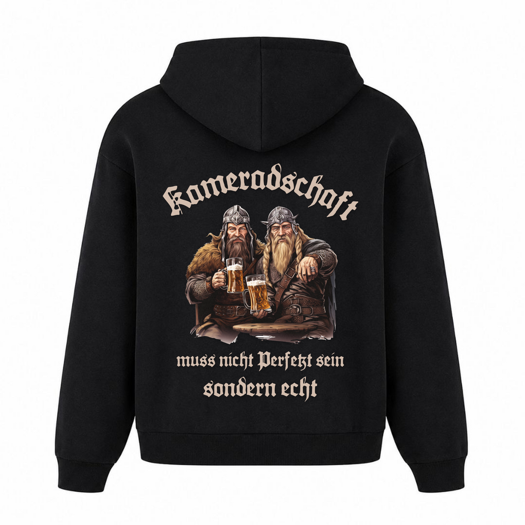 Kameradschaft - Premium Hoodie Unisex Oversized Hoodie - Schwarz