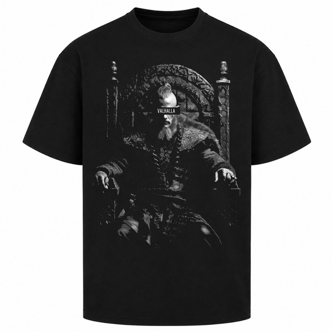 Valhalla - Oversized Shirt - Schwarz