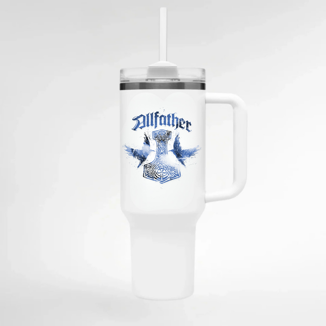 Allfather - Keramiktasse THERMO CUP - WEIß - Weiß
