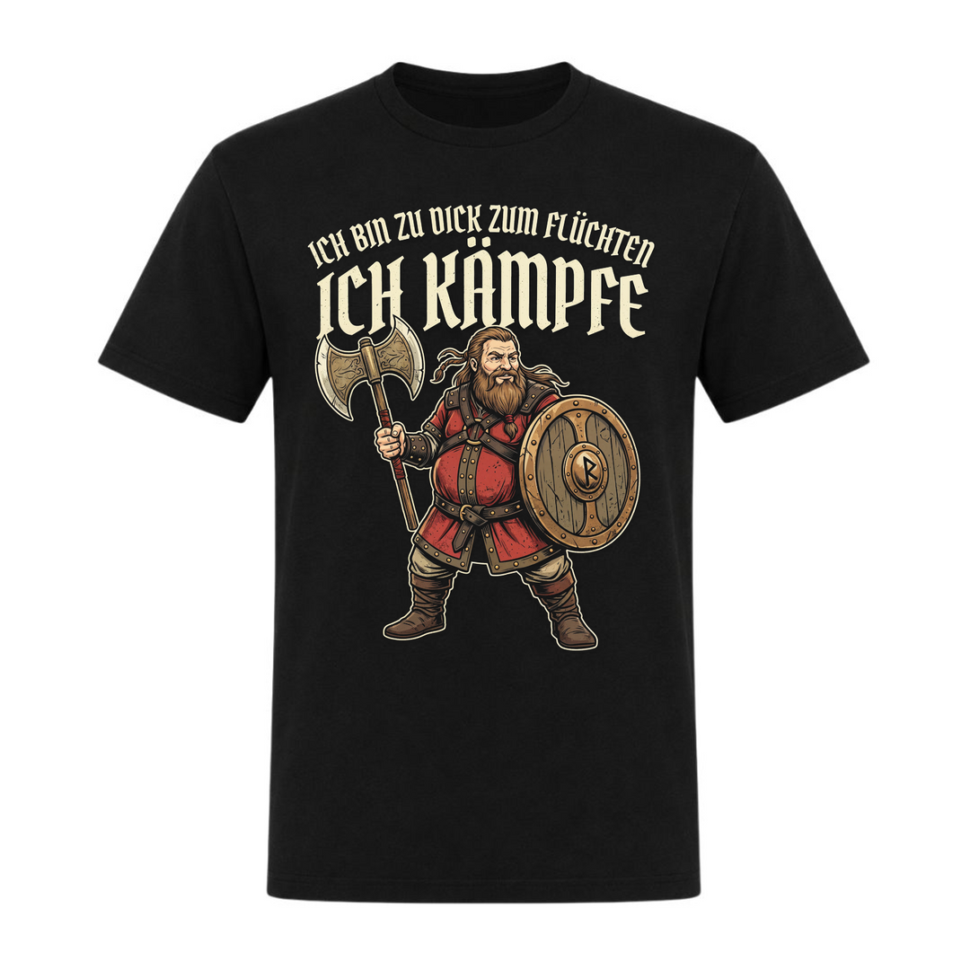 Ich kämpfe - Unisex T-Shirt - schwarz