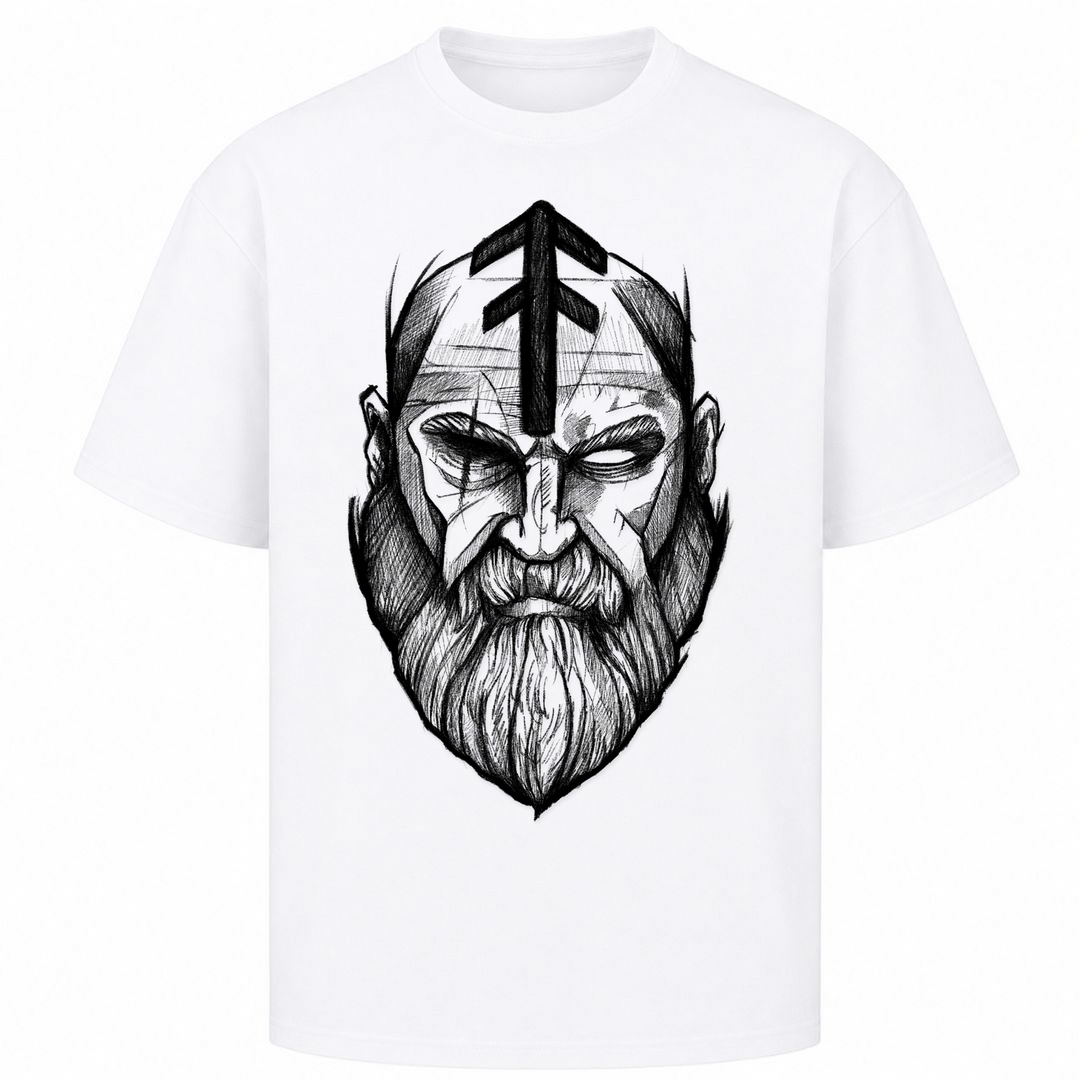 Odin - Oversized Shirt - Weiß
