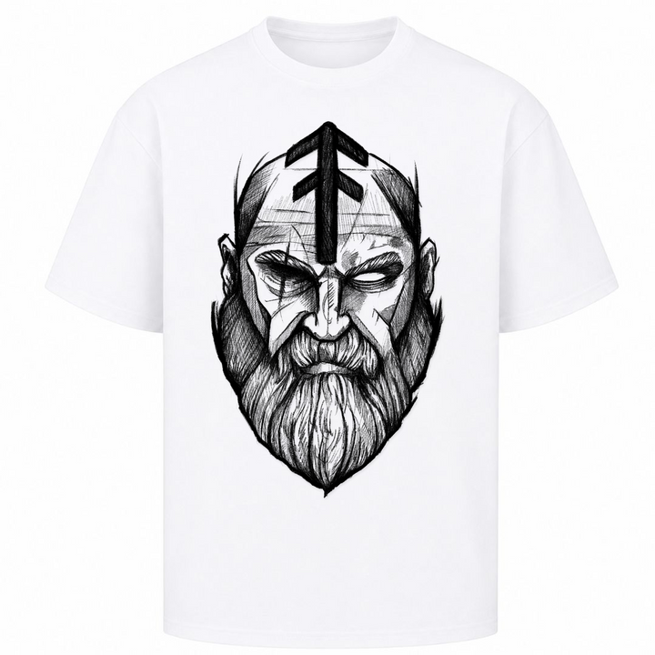 Odin - Oversized Shirt - Weiß