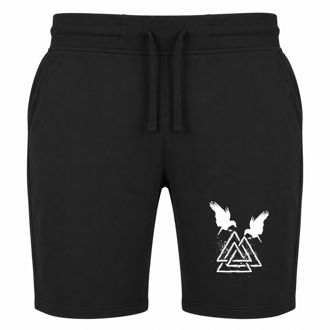 Raben Valknut - Terry Shorts - schwarz