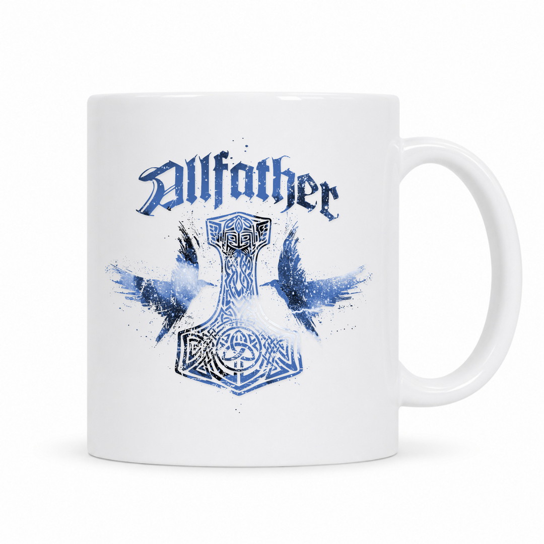 Allfather - Keramiktasse - weiß