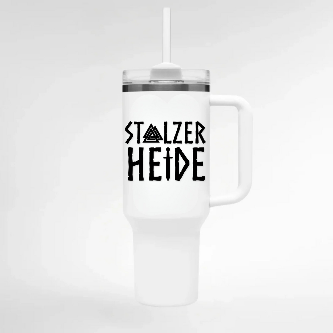 Stolzer Heide - Keramiktasse THERMO CUP - WEIß - Weiß