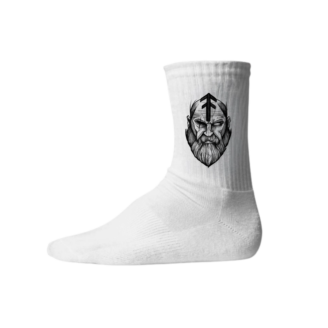 Odin - Keramiktasse Socken - Weiß