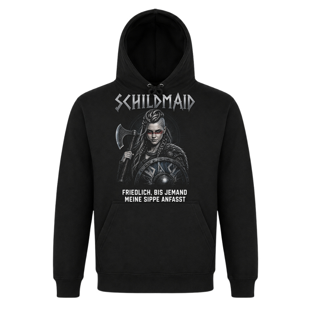 Schildmaid Sippe – Wikinger Hoodie von Nordjarl