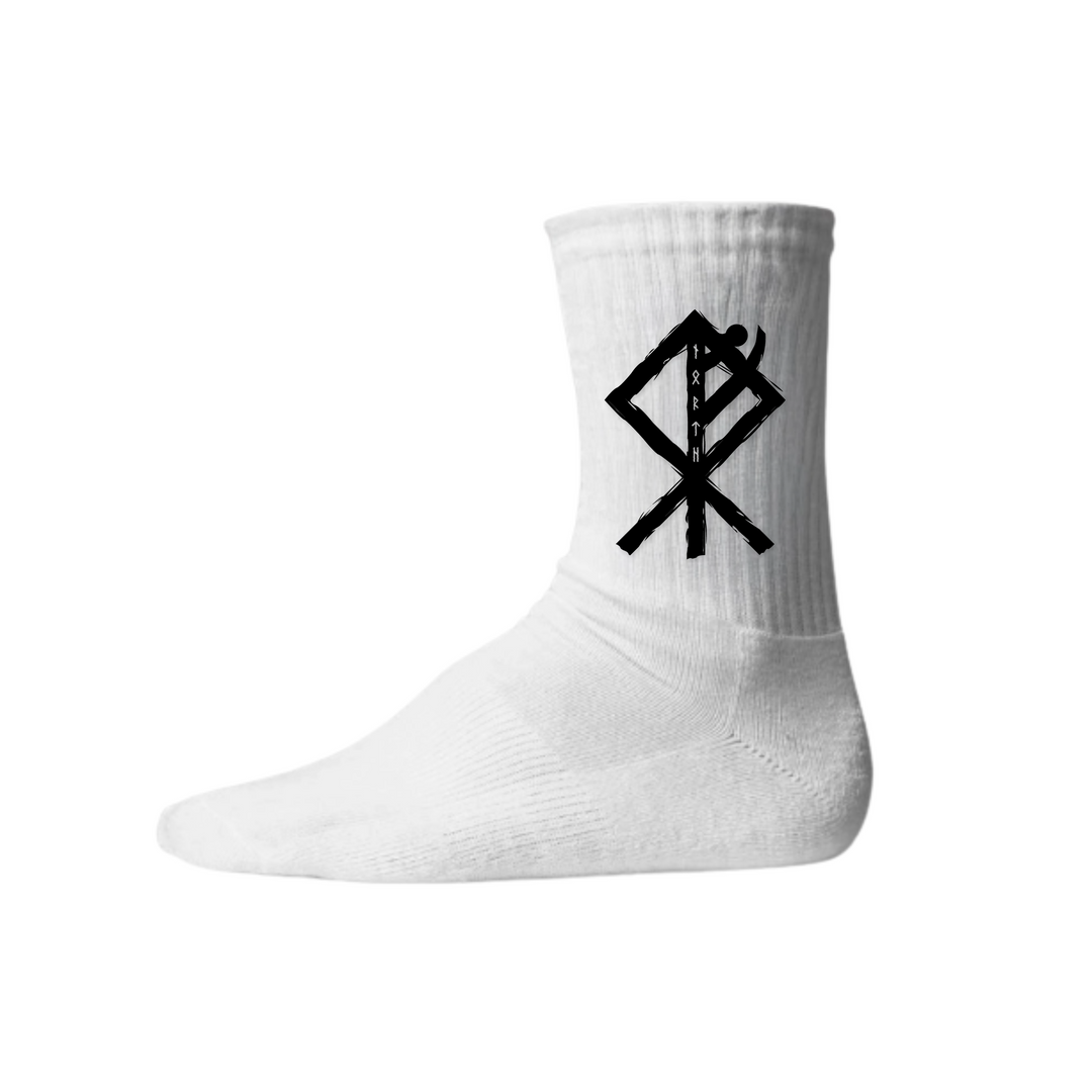 Fenrir - Keramiktasse Socken - Weiß