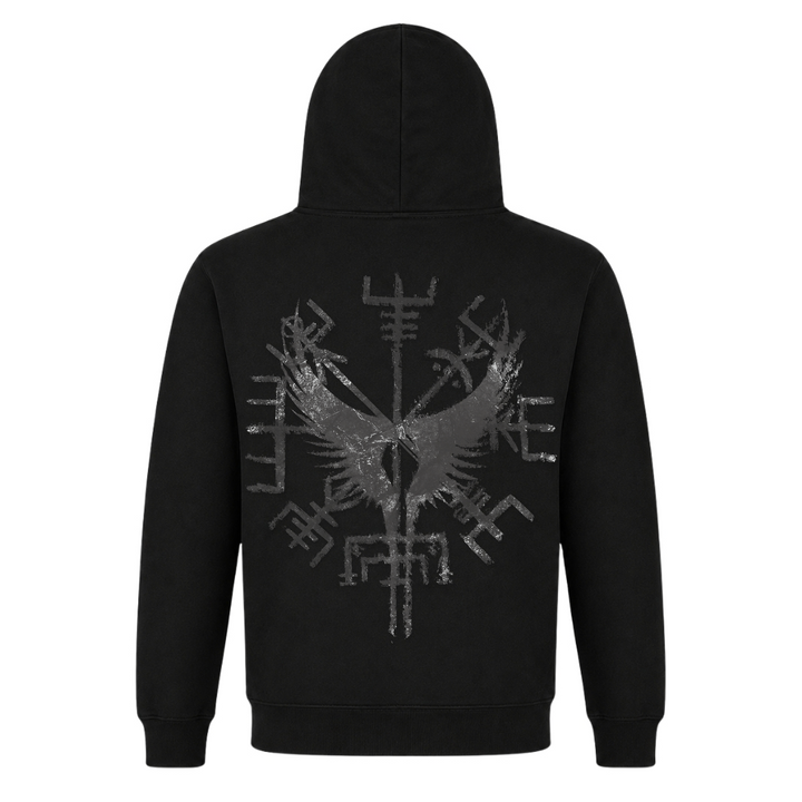Walküre Flügel - Premium Hoodie Unisex - Black