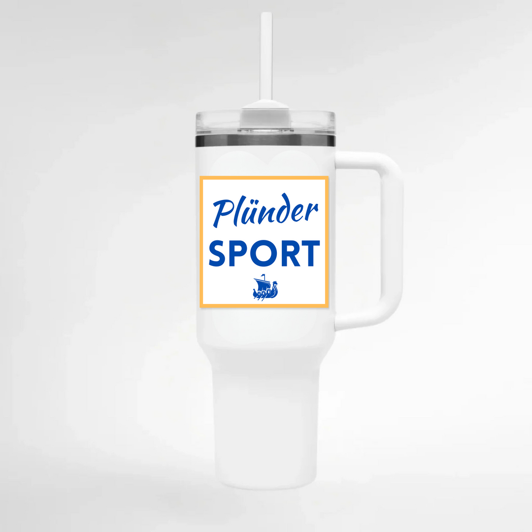 Plünder Sport - Keramiktasse THERMO CUP - WEIß - Weiß