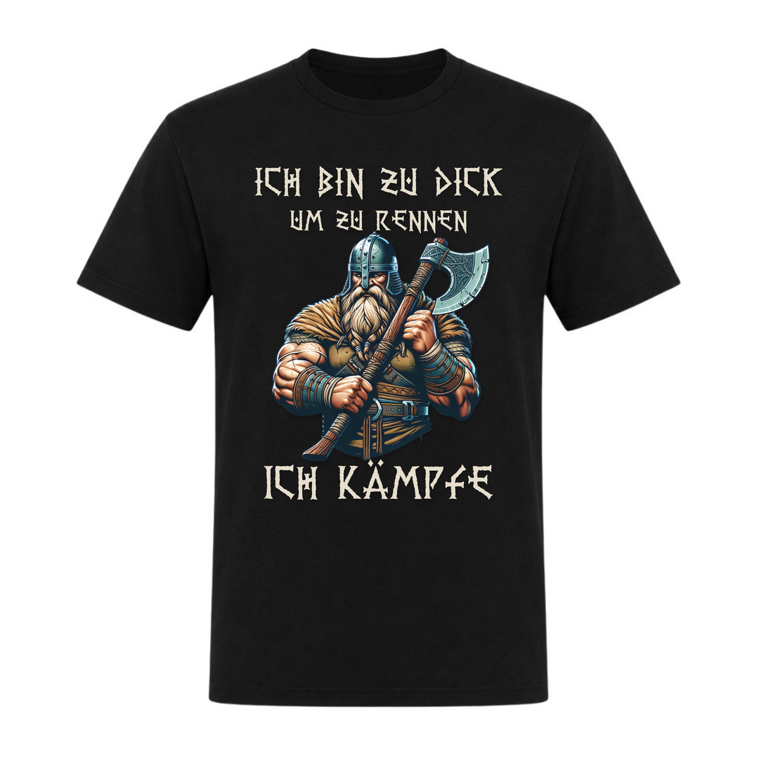 Ich kämpfe  - Unisex T-Shirt - schwarz