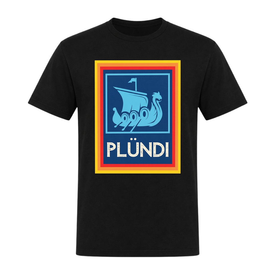 Plündi - Unisex T-Shirt - schwarz