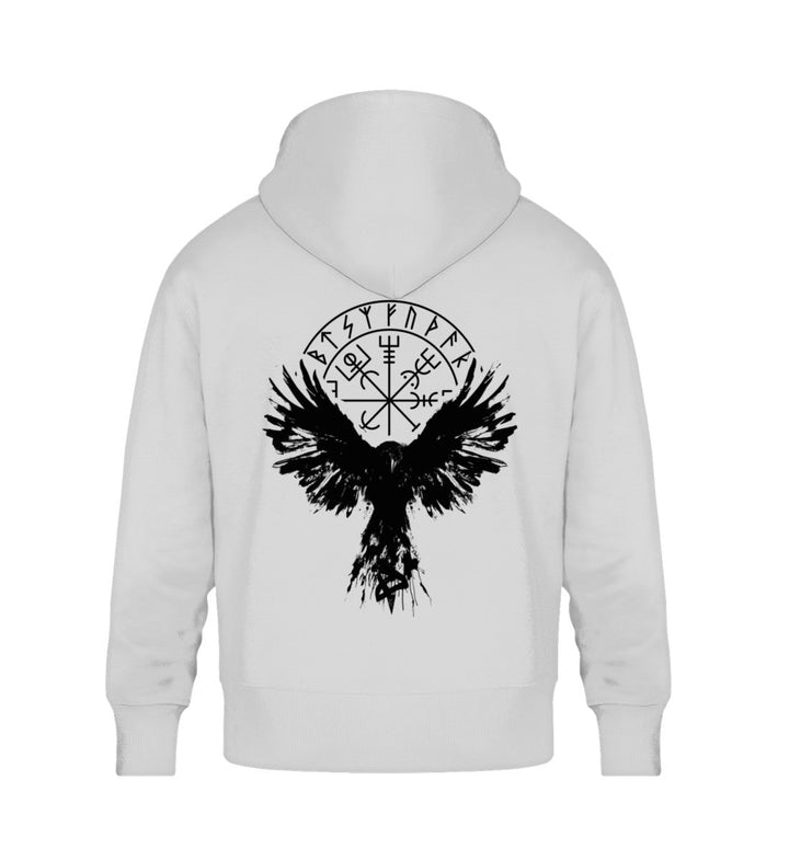 Vegvisir Rabe   - Unisex Oversized Organic Hoodie