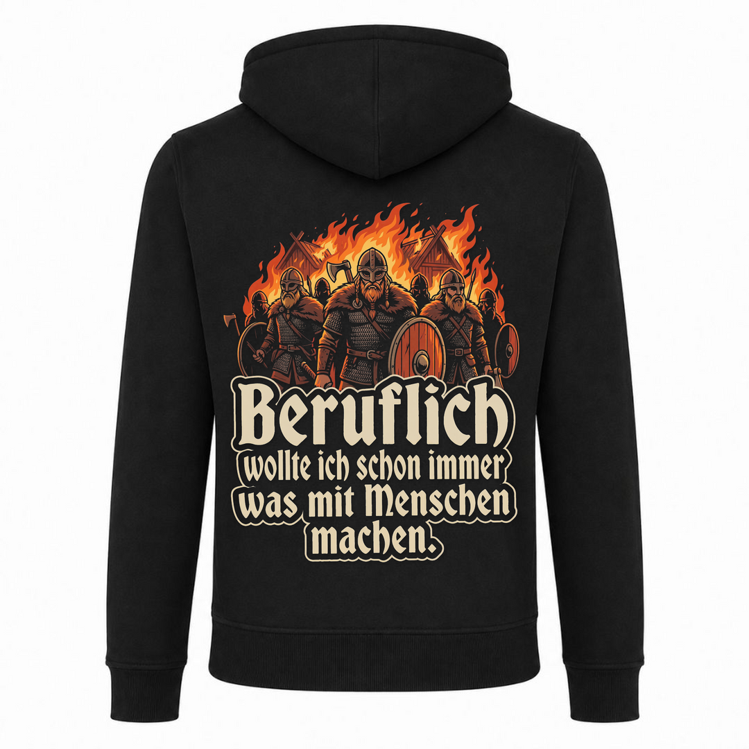 Beruflich - Premium Hoodie Unisex Heavy Zip Hoody - schwarz