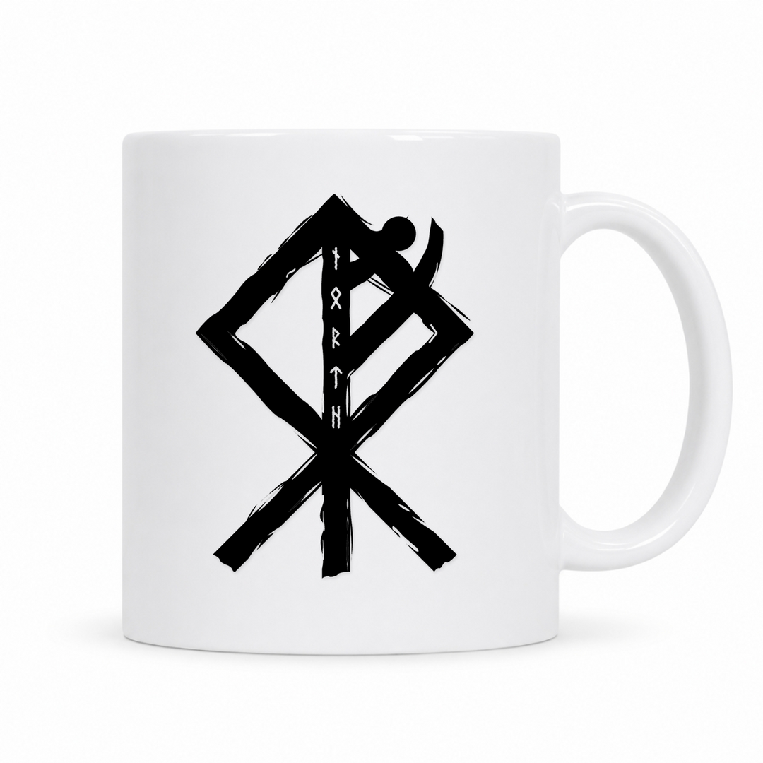 Fenrir - Keramiktasse - weiß