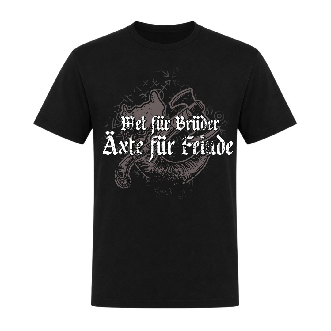 Met für Brüder - Unisex T-Shirt - schwarz