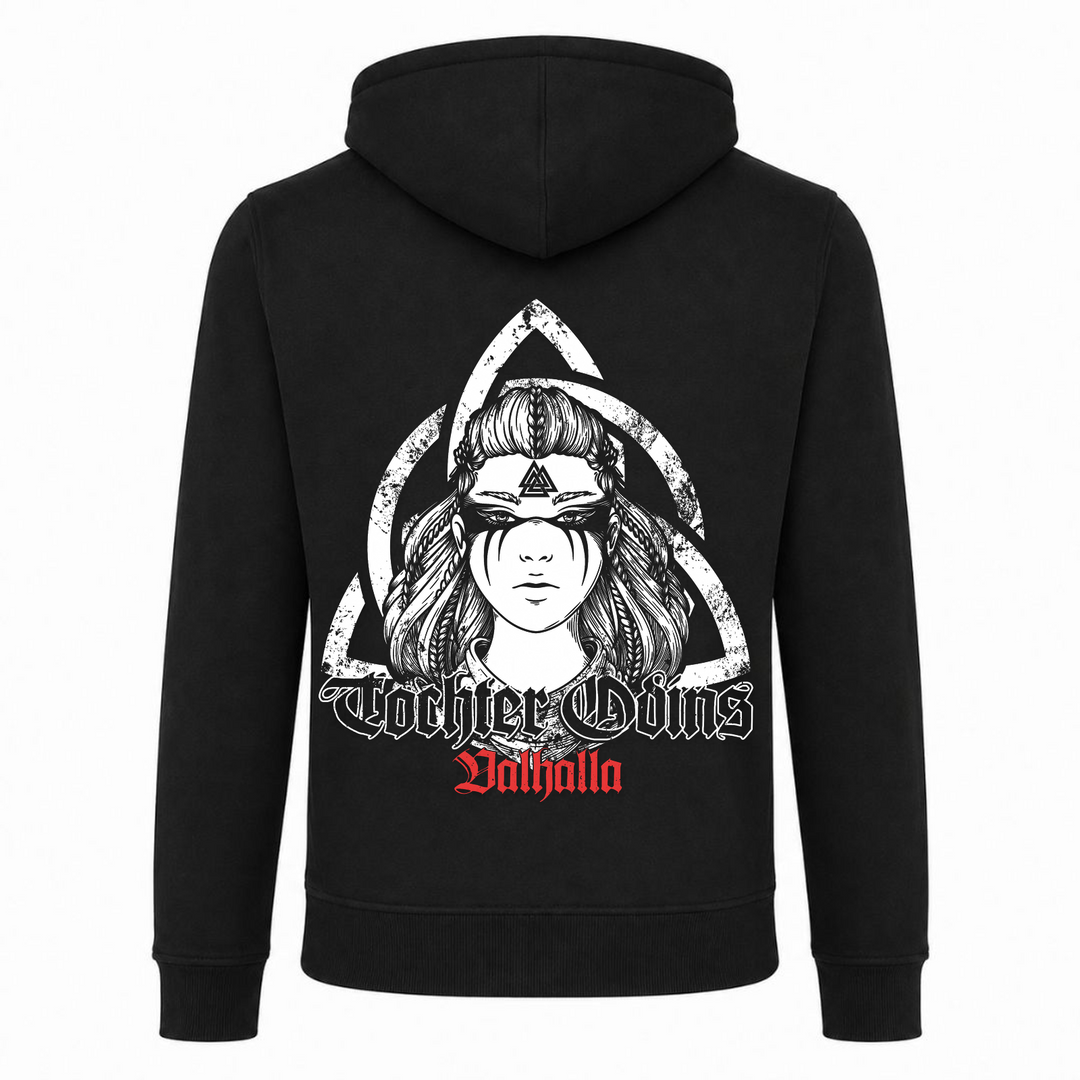 Tochter Odins - Premium Hoodie Unisex Heavy Zip Hoody - schwarz