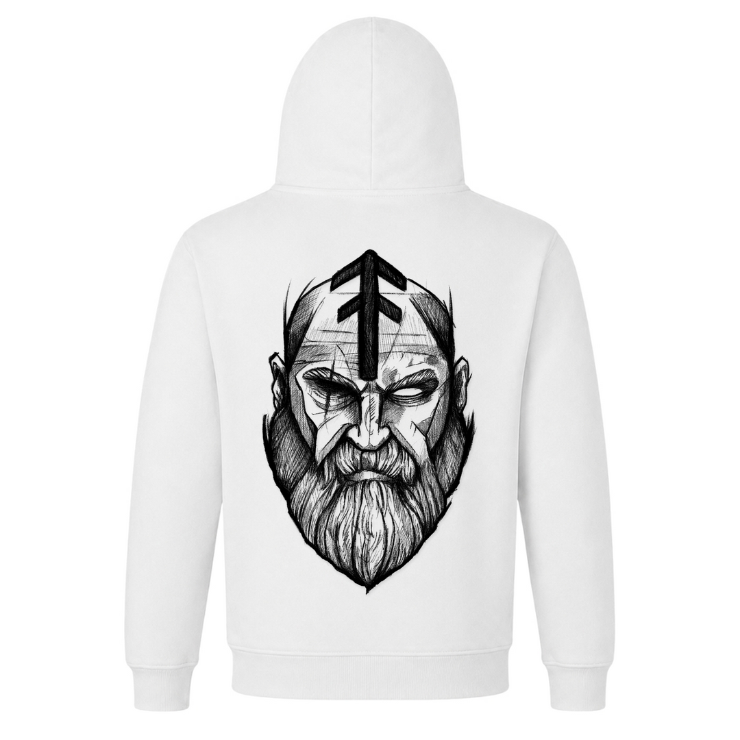 Odin - Premium Hoodie Unisex - White