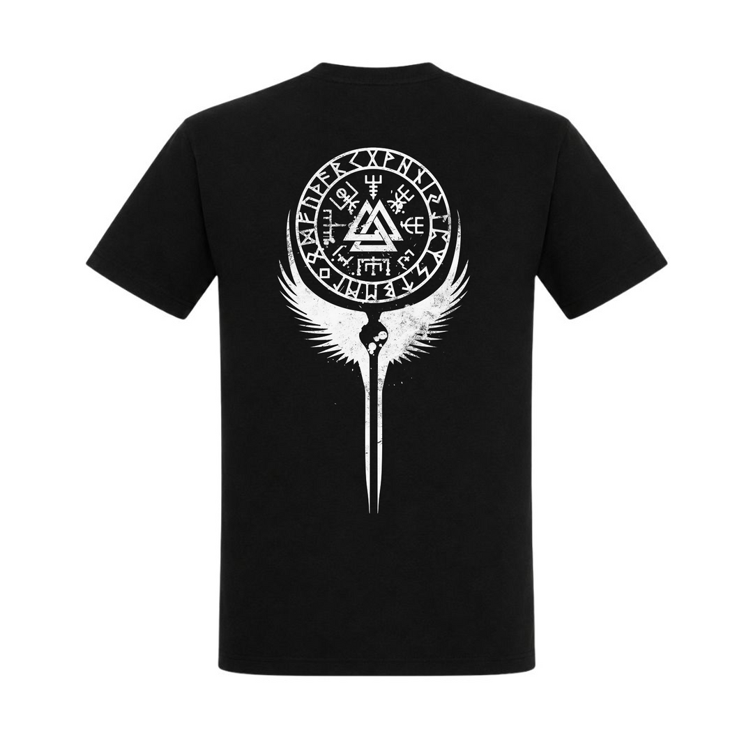 Walküre Valknut - Unisex T-Shirt - schwarz