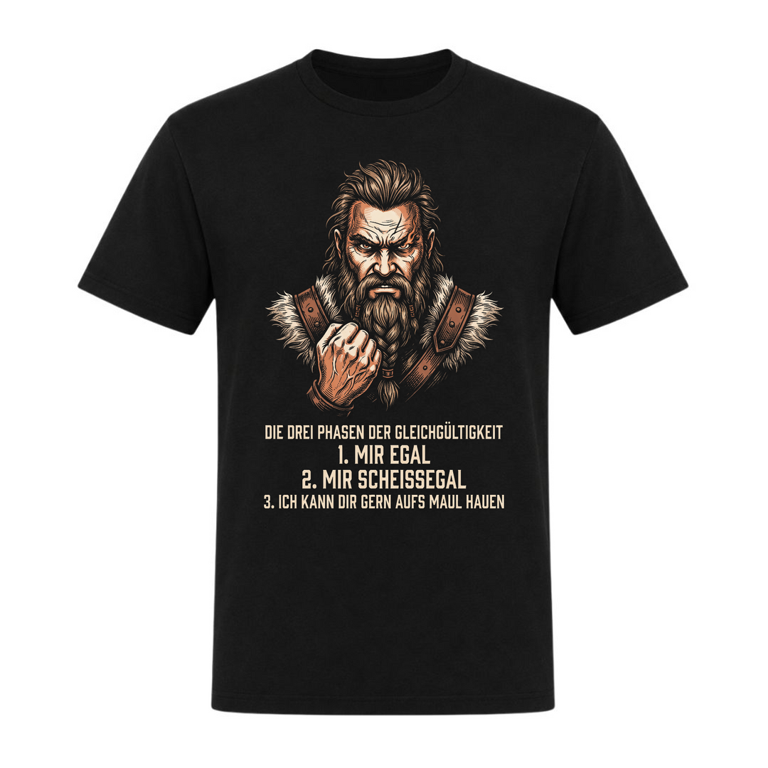 Die Drei Phasen - Unisex T-Shirt - schwarz