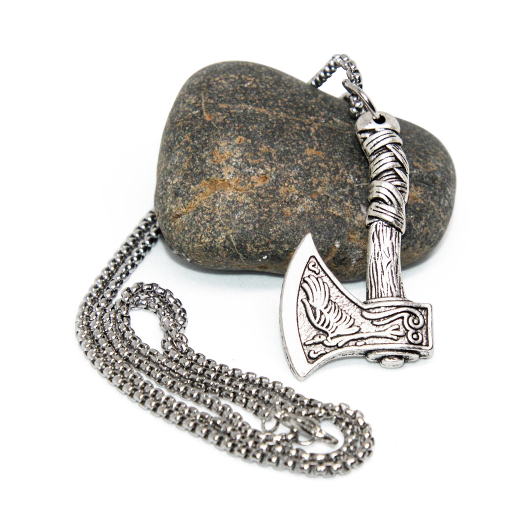 Viking amulet Celtic axe 
