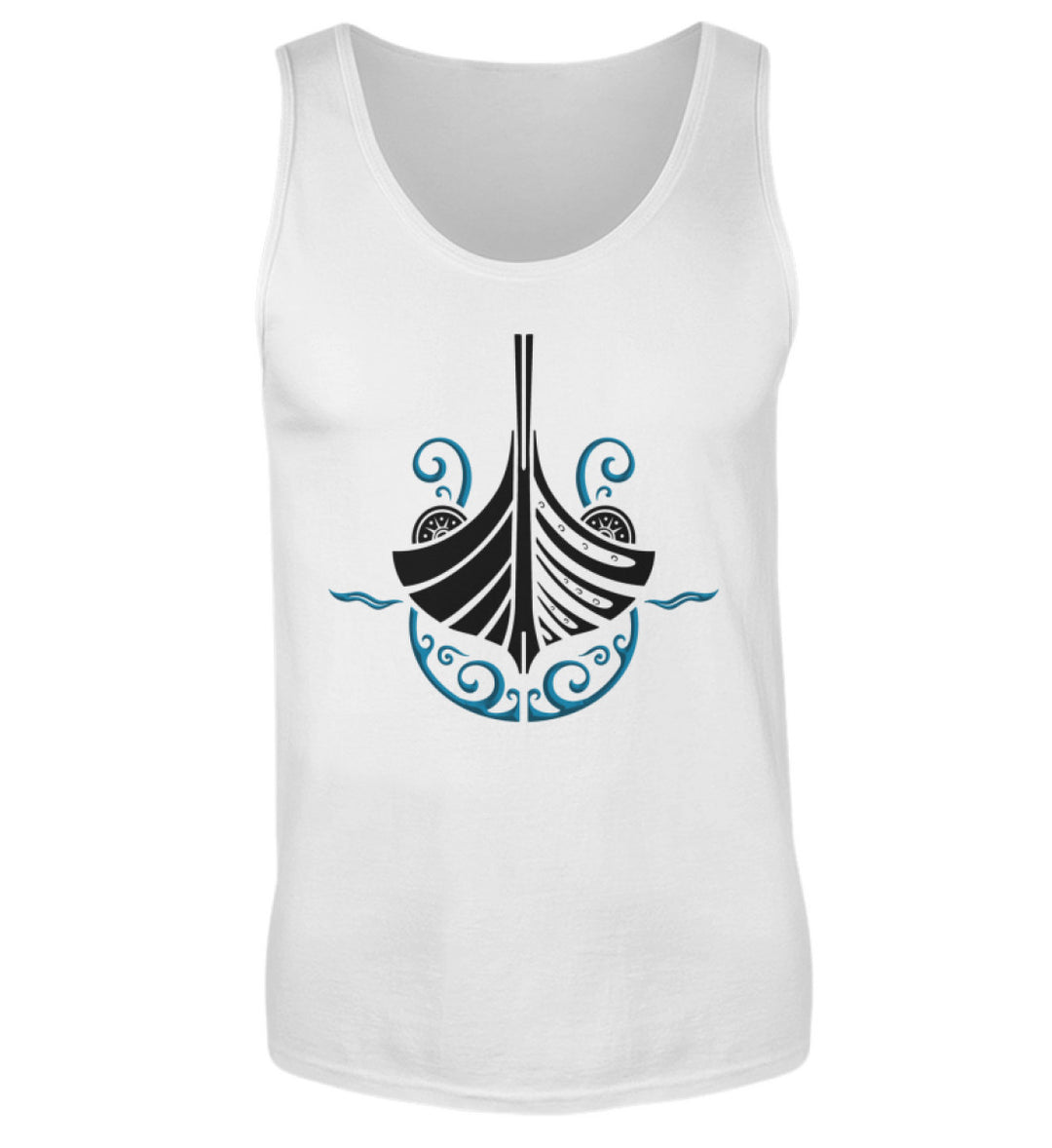 viking ship  - Herren Tanktop