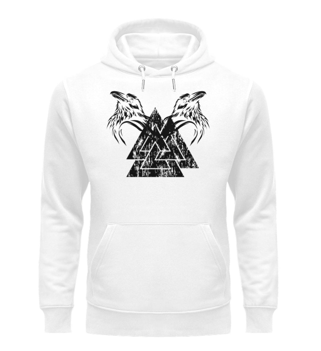 Raven Valknut - Sweat à capuche biologique unisexe