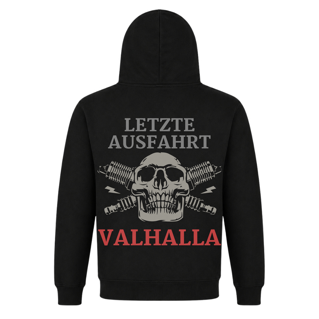 Letzte Ausfahrt - Premium Hoodie Unisex - Black