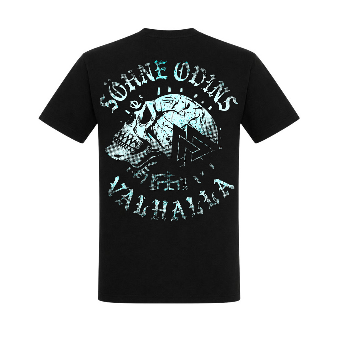 Söhne Odins - Unisex T-Shirt Backprint - schwarz