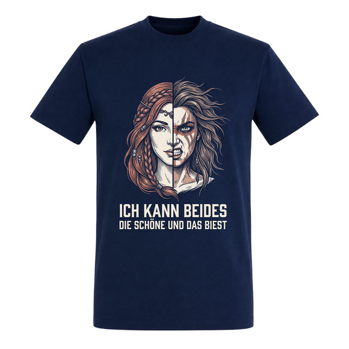 Die Schöne und das biest - Unisex T-Shirt - french navy