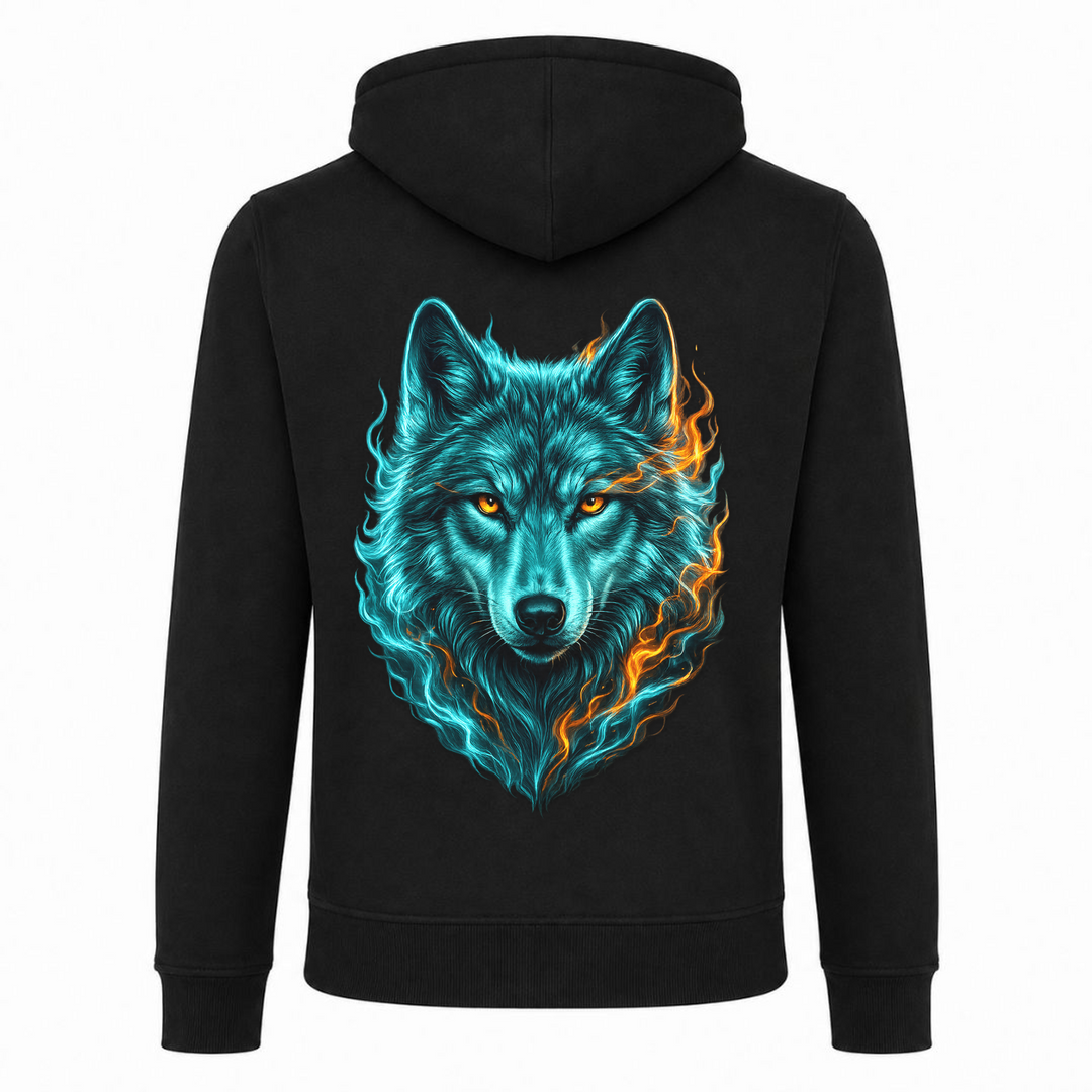 Fenris - Premium Hoodie Unisex Heavy Zip Hoody - schwarz