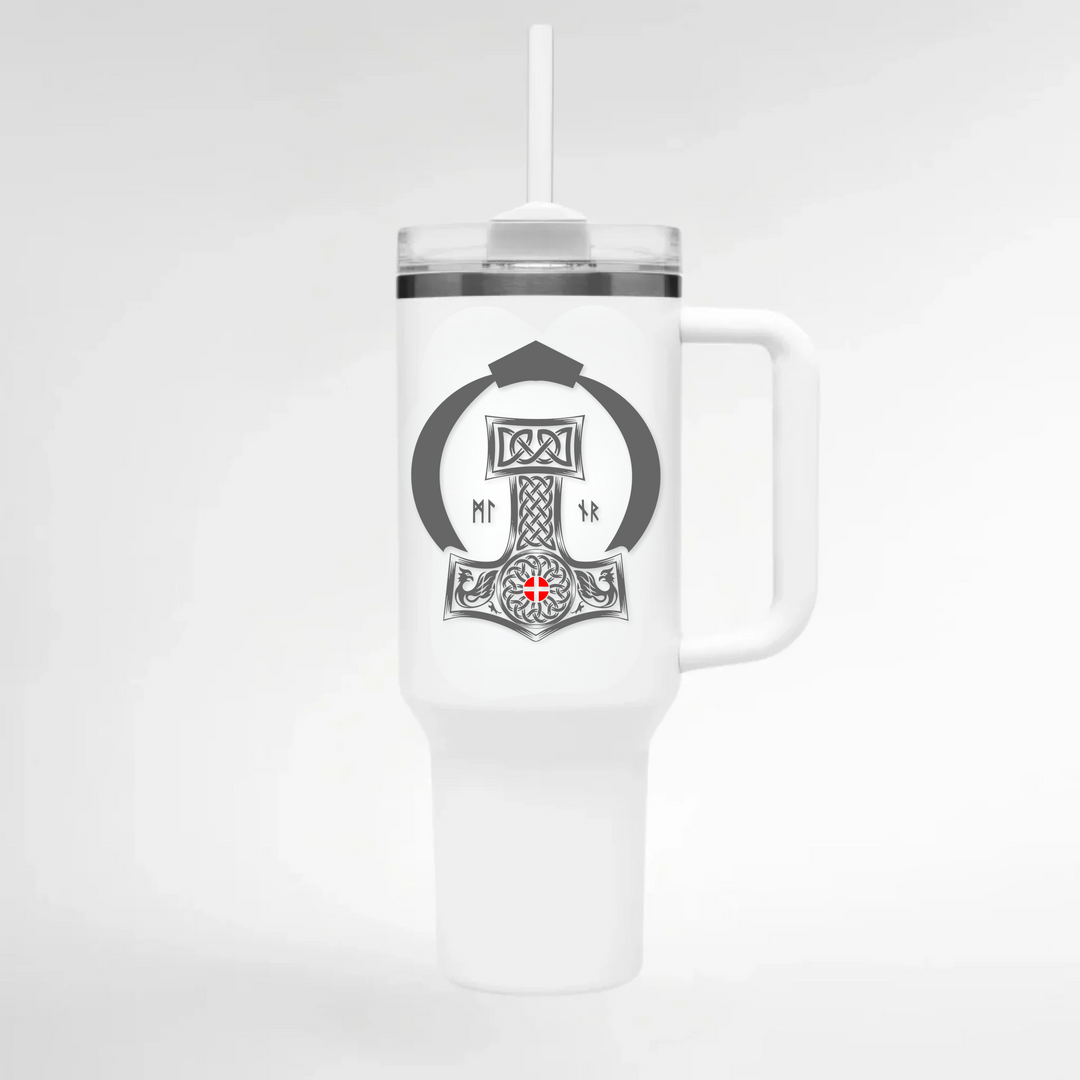 Mjölnir - Keramiktasse THERMO CUP - WEIß - Weiß