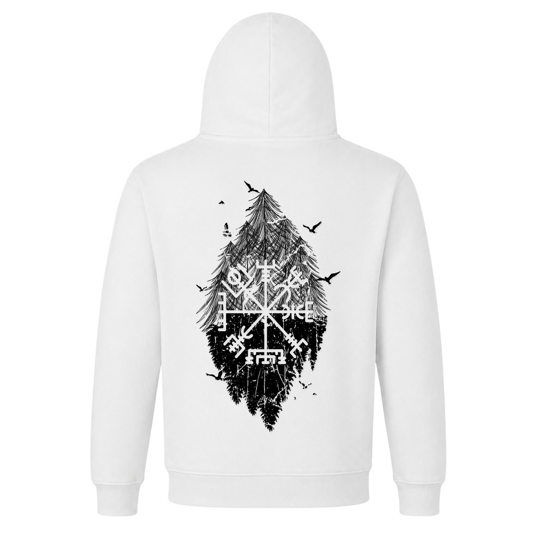 Vegvisir - Premium Hoodie Unisex - White