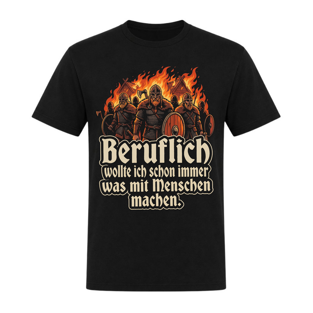 Beruflich - Unisex T-Shirt - schwarz