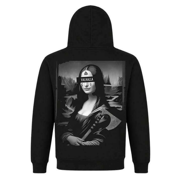 Mona Valhalla - Premium Hoodie Unisex - Black