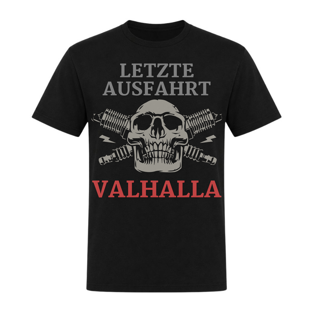 Letzte Ausfahrt - Unisex T-Shirt - schwarz