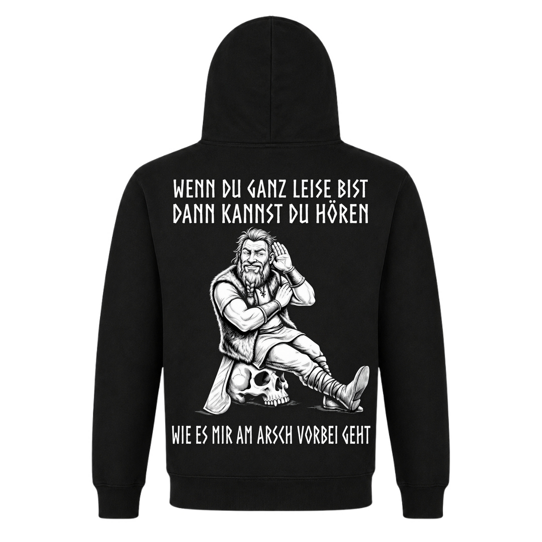Unisex Basic Hoodie - Black - Rueckseite