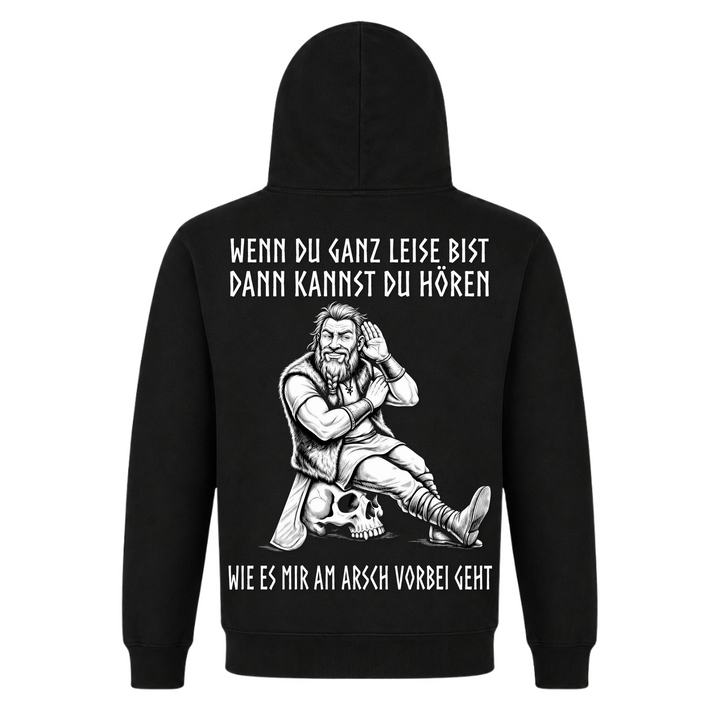 Unisex Basic Hoodie - Black - Rueckseite