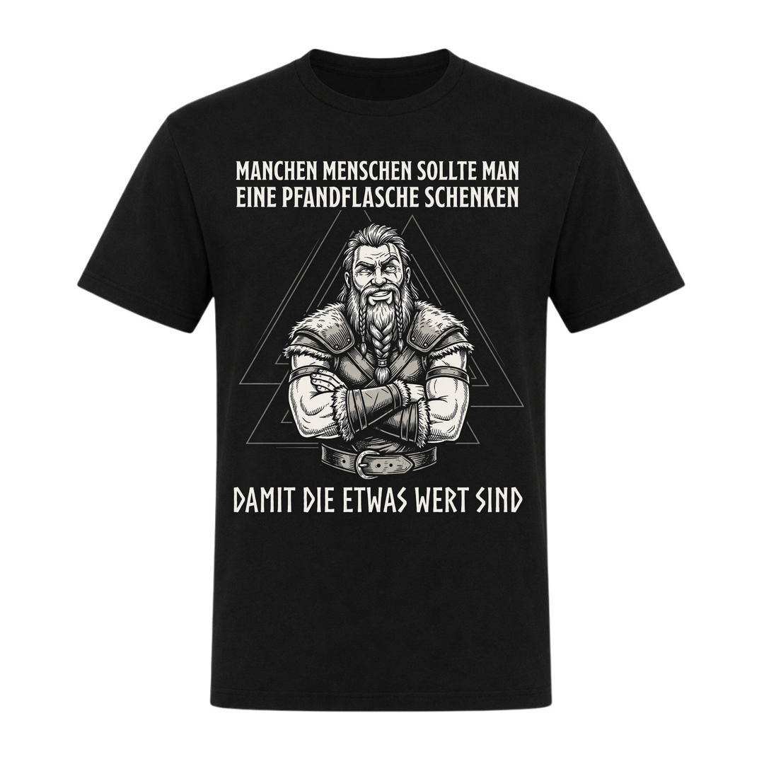 Manchen Menschen - Unisex T-Shirt - schwarz