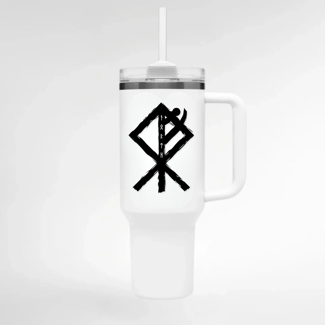 Fenrir - Keramiktasse THERMO CUP - WEIß - Weiß