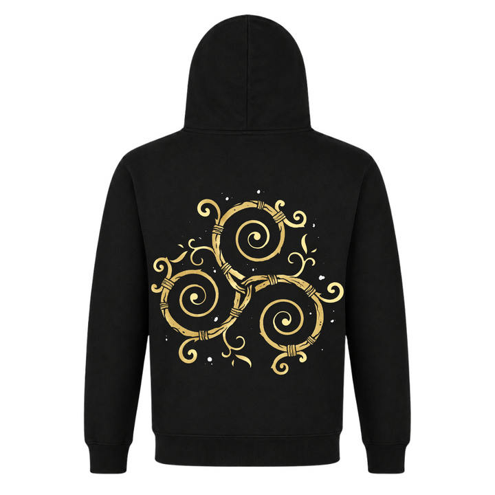 Triskel - Premium Hoodie Unisex - Black