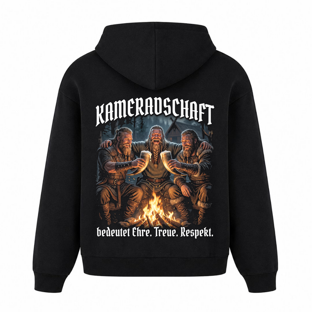 Kameradschaft - Premium Hoodie Unisex Oversized Hoodie - Schwarz