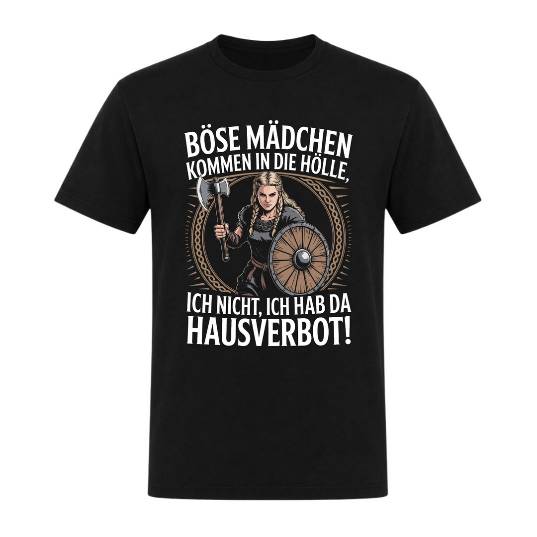 Hausverbot - Unisex T-Shirt - schwarz