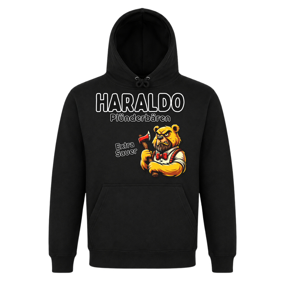 Haraldo - Premium Hoodie Unisex - Black